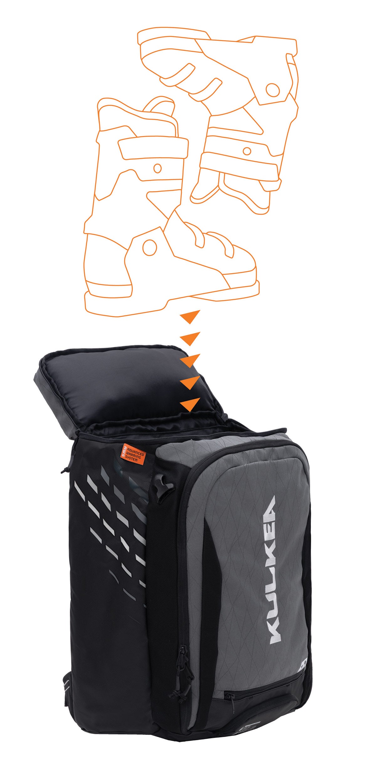 Thermal Kart Heated Boot Backpack