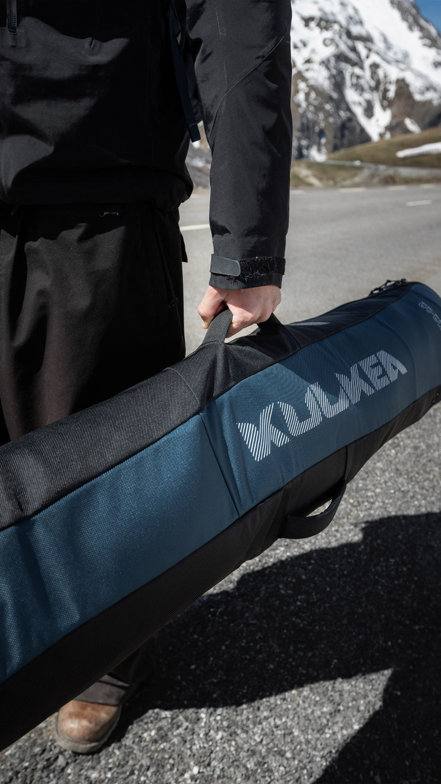 High Roller スカジャン LL Double Ski Bag Roller Kulkea Kantaja