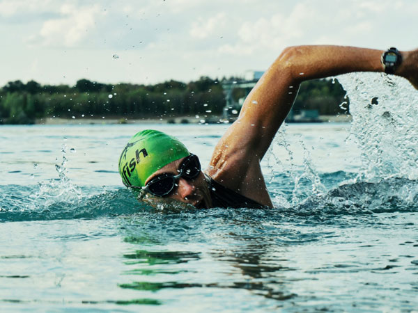 Man swimming