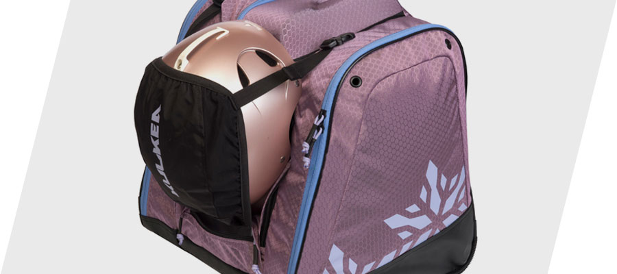 Kulkea Powder Trekker Ski Boot Bag Retractable Helmet Sling