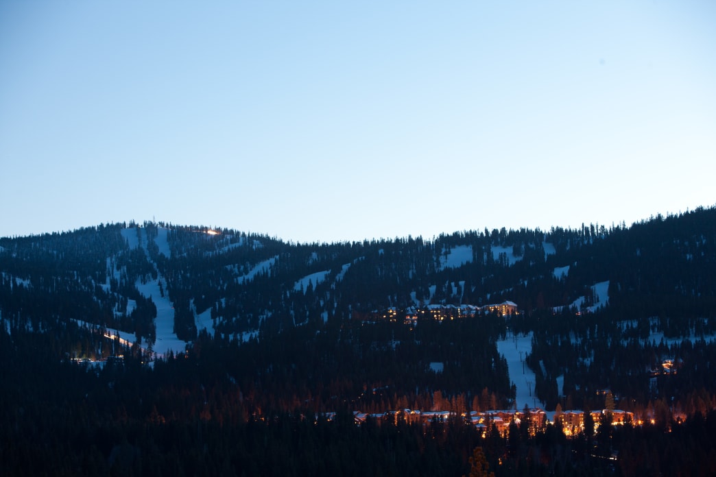 Northstar from afar at night
