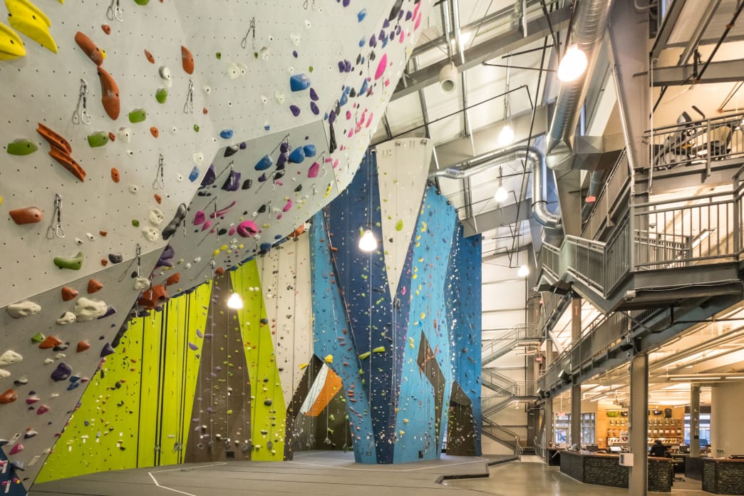 Planet Granite Portland is the West Coast chain's first Northwest location, with route walls up to 55 feet high.