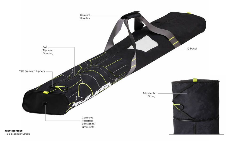 Kantaja Ski Sleeve Ski Bag Features