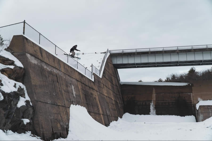 Lupe Hagearty Urban Skiing