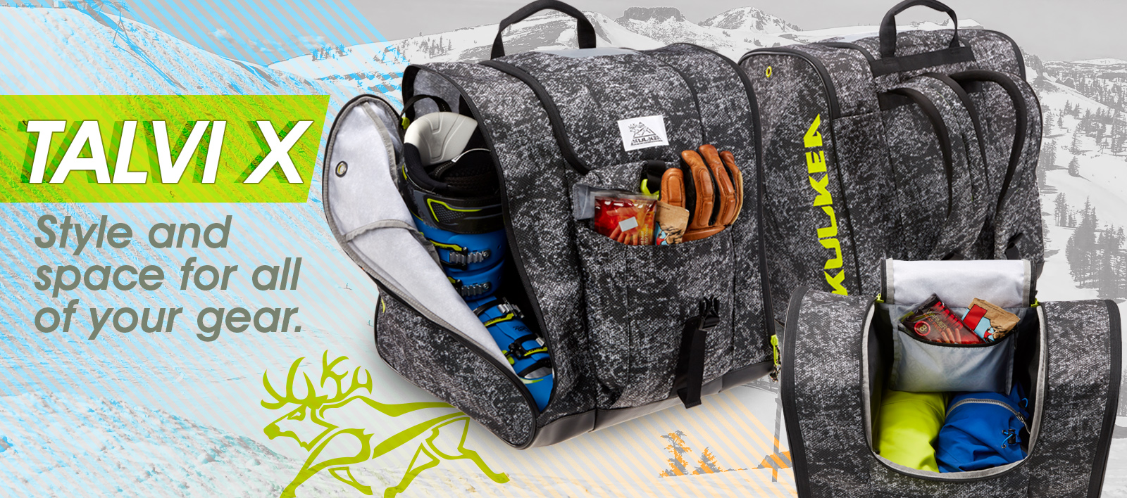 Ski & Ski Boot Backpacks Kulkea